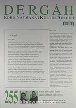Dergah Edebiyat Sanat Kültür Dergisi Sayı:255 Mayıs 2011
