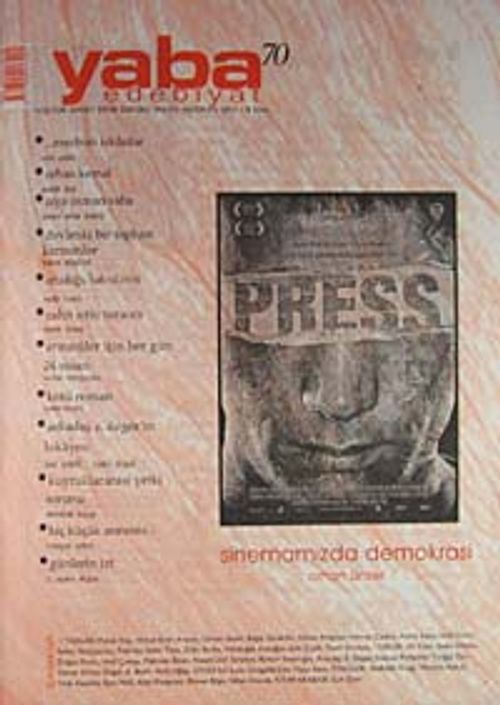 Yaba Edebiyat Sayı: 70 Mayıs - Haziran 2011