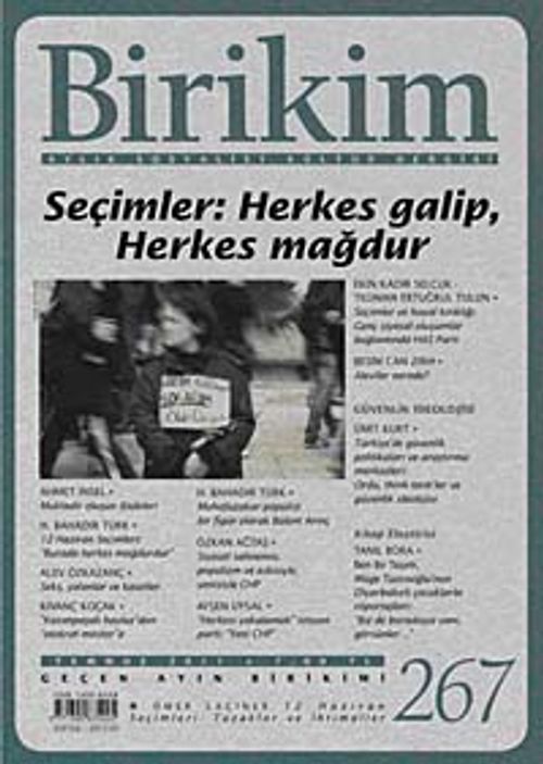 Birikim / Sayı:267  Yıl: 2011 / Aylık Sosyalist Kültür Dergisi