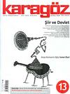 Karagöz Şiir ve Temaşa Dergisi Sayı:13 Ekim-Kasım-Aralık 2010