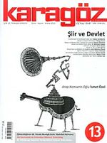 Karagöz Şiir ve Temaşa Dergisi Sayı:13 Ekim-Kasım-Aralık 2010