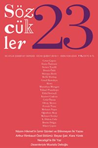 Sözcükler İki Aylık Edebiyat Dergisi Sayı:23 Ocak-Şubat 2010
