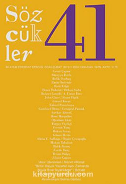 Sözcükler İki Aylık Edebiyat Dergisi Sayı:41 Ocak-Şubat 2013