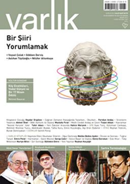 Varlık Aylık Edebiyat ve Kültür Dergisi Nisan 2013