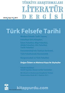 Türkiye Araştırmaları Literatür Dergisi Bahar 2011 Cilt 9 Sayı: 17