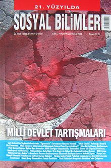 Sosyal Bilimler Üç Aylık Sosyal Bilimler Dergisi Sayı:3 Mart-Nisan-Mayıs 2013