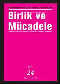 Birlik ve Mücadele Dergisi Sayı:24 Ağustos 2013