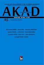 AKAD Akademik Kaynak Dergisi Güz 2013/2