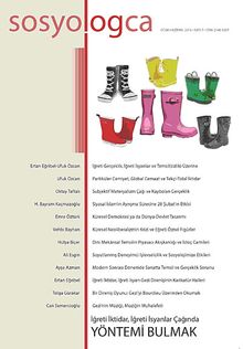 Sosyologca Dergisi Sayı:7 Ocak-Haziran 2014