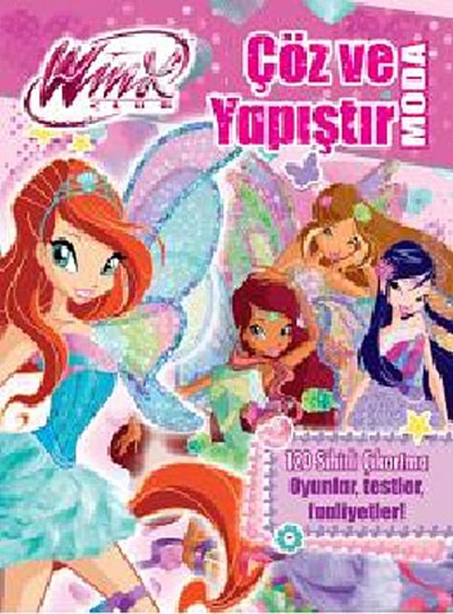 Winx Club Çöz ve Yapıştır - Moda