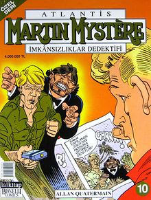 Martin Mystere (Özel Seri) Sayı:10 Allan Quatermain