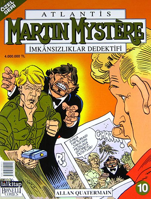 Martin Mystere (Özel Seri) Sayı:10 Allan Quatermain