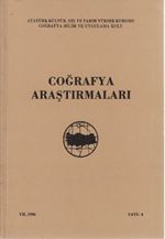 Coğrafya Araştırmaları Sayı:4