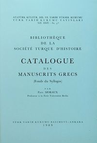 Catalogue Des Manuscrits Grecs (Fonds du Syllogos)