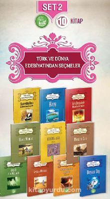 Türk ve Dünya Edebiyatından Seçmeler 2 (10 Kitap)