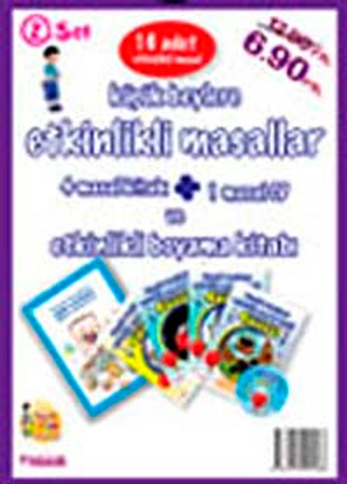 Küçük Beylere Etkinlikli Masallar Seti - 2