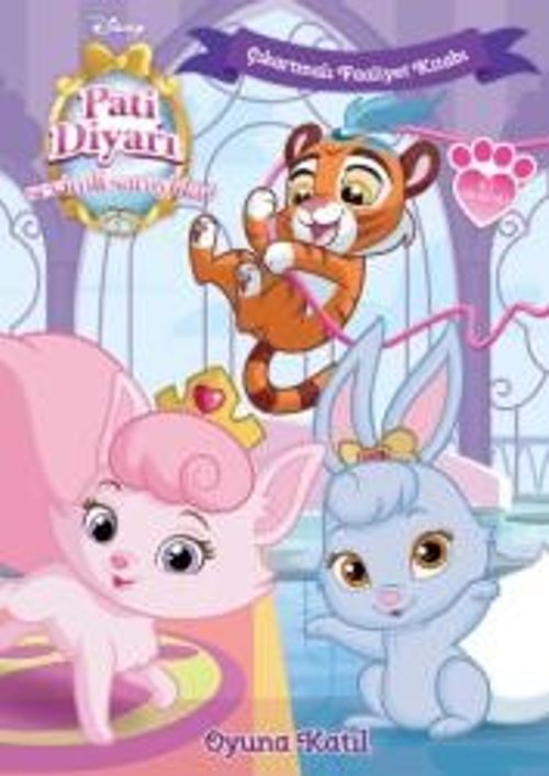 Disney Sevimli Saraylılar Oyuna Katıl Çıkartmalı Faaliyet  Kitabı
