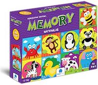 Memory Hayvanlar - Puzzle (48 Kart)