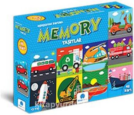 Memory Taşıtlar Puzzle (48 Parça)