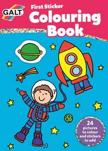 First Sticker Colouring Book / İlk Çıkartma Boyama Kitabı 3 Yaş+