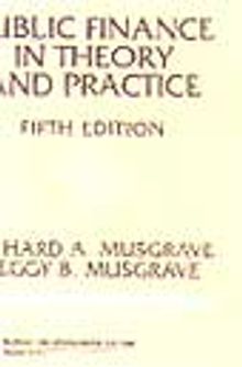 Public Finance in Theory and Practice