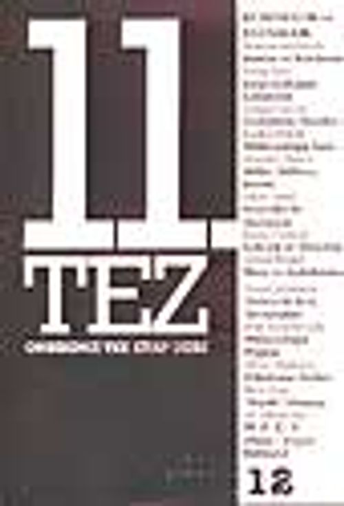11.Tez/12/ Küresellik ve Ulusallık