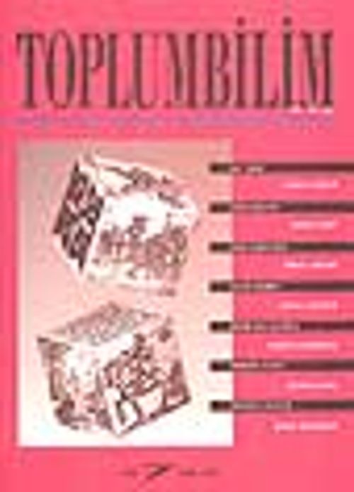 Toplumbilim/Yeni Sağ-Aşırı Sağ Özel Sayısı