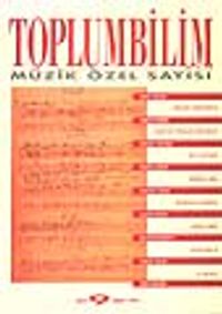Toplumbilim/Müzik Özel Sayısı