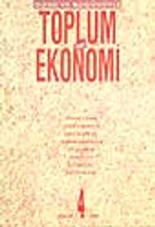 Dünü ve Bugünüyle Toplum ve Ekonomi/4