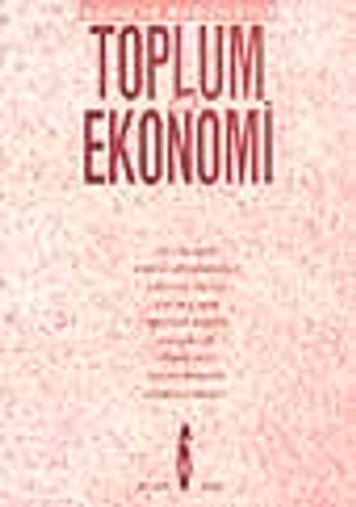 Dünü ve Bugünüyle Toplum ve Ekonomi/6