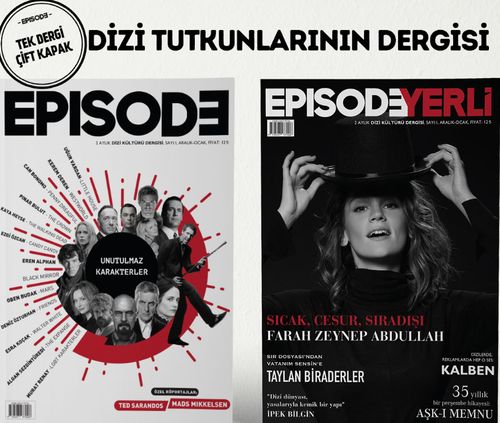 Episode İki Aylık Dizi Kültürü Dergisi Sayı: 1 Aralık-Ocak 2017
