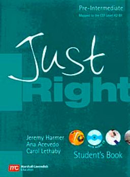 Just Right Pre-Intermediate Student's Book + CD