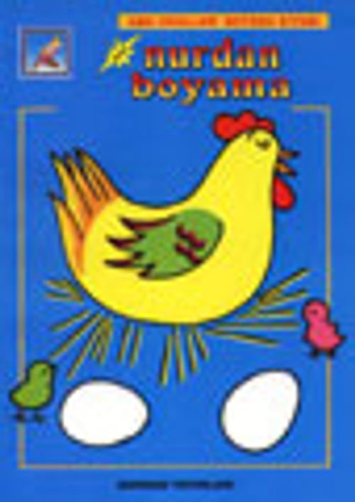Yeni Nurdan Boyama Mavi&Ana Okulları Boyama Kitabı
