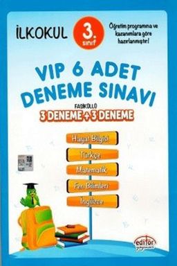 3. Sınıf VIP 6 Adet Deneme Sınavı 