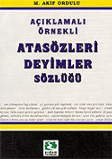 Atasözleri Deyimler Sözlüğü/Kaynak Kitaplar