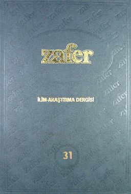 Zafer İlim Araştırma Dergisi 2007 (Yıllık 12 Sayı)(31)