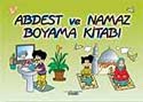 Abdest Namaz Boyama Kitabı