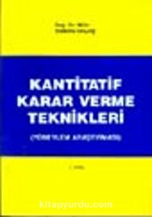 Kantitatif Karar Verme Teknikleri - Doç. Dr. Osman Halaç