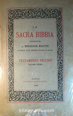 Sacra Bibbia / 3 Cilt Volume Primo- Volume Secoude- Volume Terzo (6-A-2)