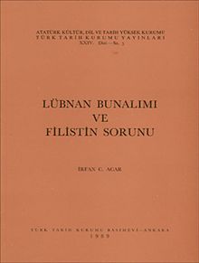 Lübnan Bunalımı ve Filistin Sorunu (12-E-36)