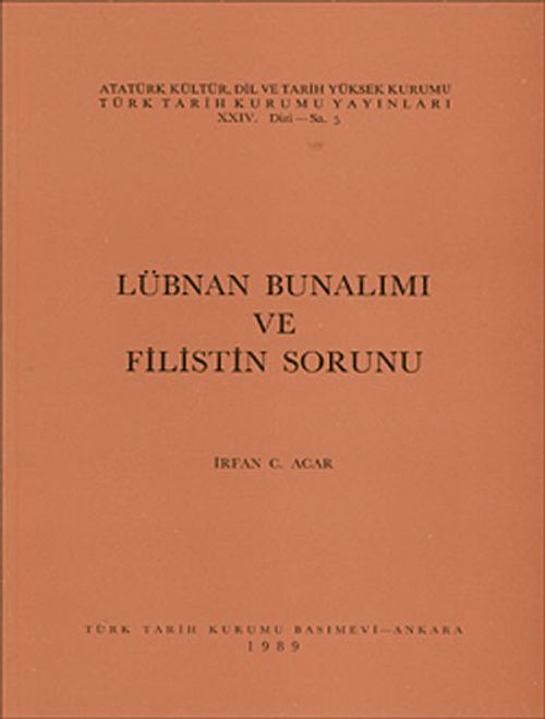 Lübnan Bunalımı ve Filistin Sorunu (12-E-36)