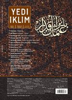 7edi İklim Sayı:320 Kasım 2016 Kültür Sanat Medeniyet Edebiyat Dergisi