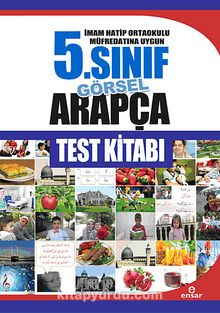 5. Sınıf Görsel Arapça Test Kitabı / İmam Hatip Ortaokulu Müfredatına Uygun - Abdullah Özer