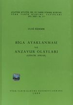 Biga Ayaklanması ve Anzavur Olayları