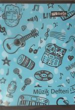 Mynote Defter - Melody Müzik Defteri 40 Yaprak (3 Adet)