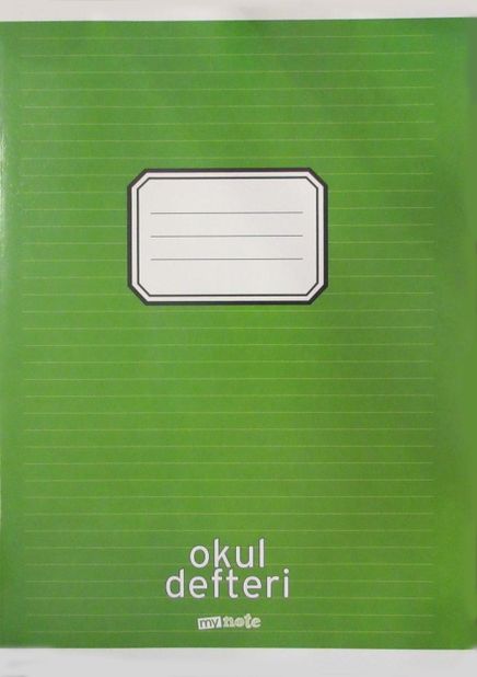 Mynote Okul Defteri (Çizgili-A4- 60 Yp.) (3 Adet)