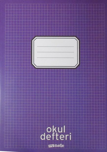 Mynote Okul Defteri (Kareli-A4 -72 Yaprak) (3 Adet)