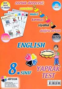 8. Sınıf English Yaprak Test