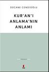 Kur'an'ı Anlama'nın Anlamı