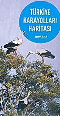 İstanbul'dan Bodrum'a Yol Kitabı / Türkiye Karayolları Haritası